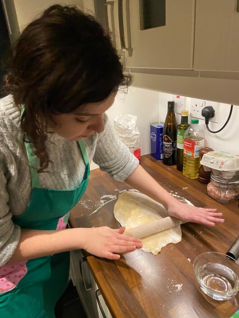 val making pasta