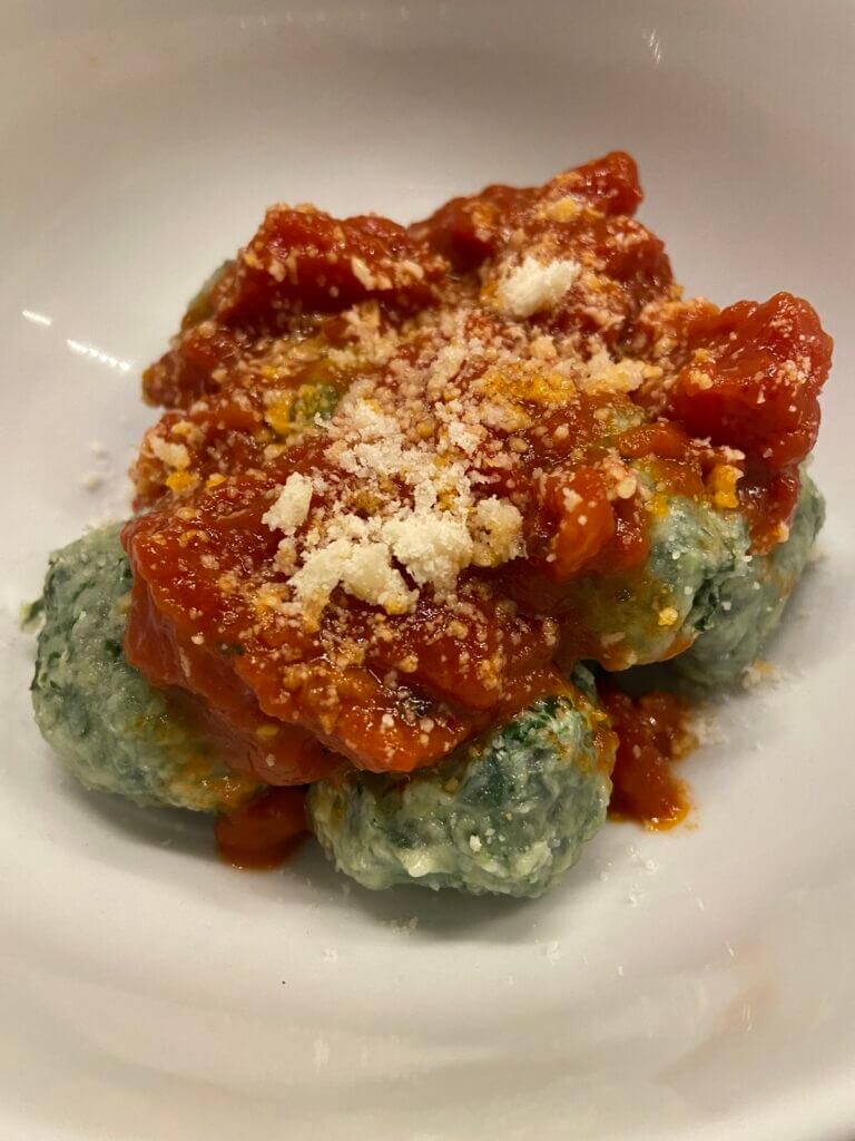 spinach and ricotta balls